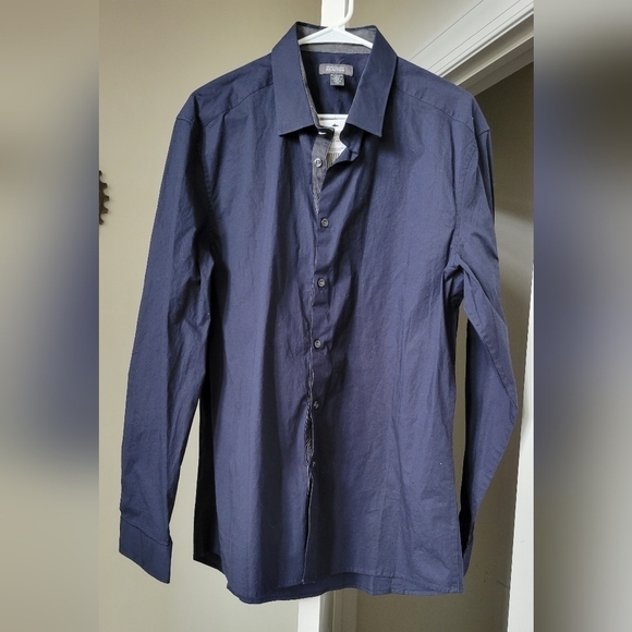 Kenneth Cole Reaction Other - Kenneth Cole Reaction Blue Long Sleeve Wrinkle Free XL NWT